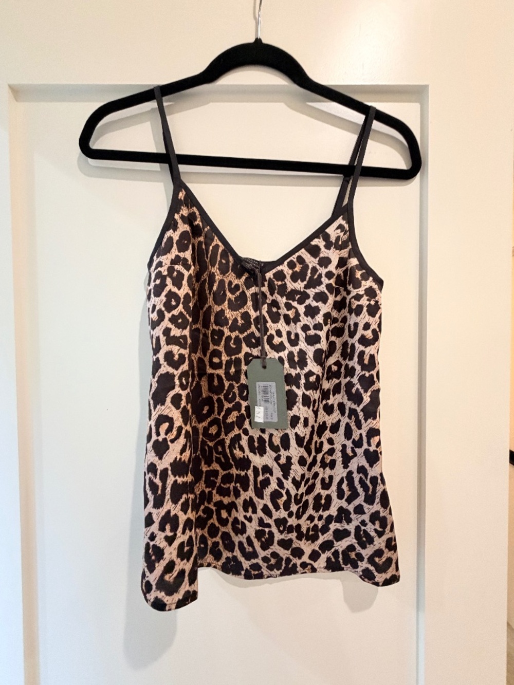 All Saints BNWT Leopard Print Cami - Size US 2